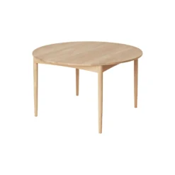 BM0121 spisebord, sæbebehandlet eg
