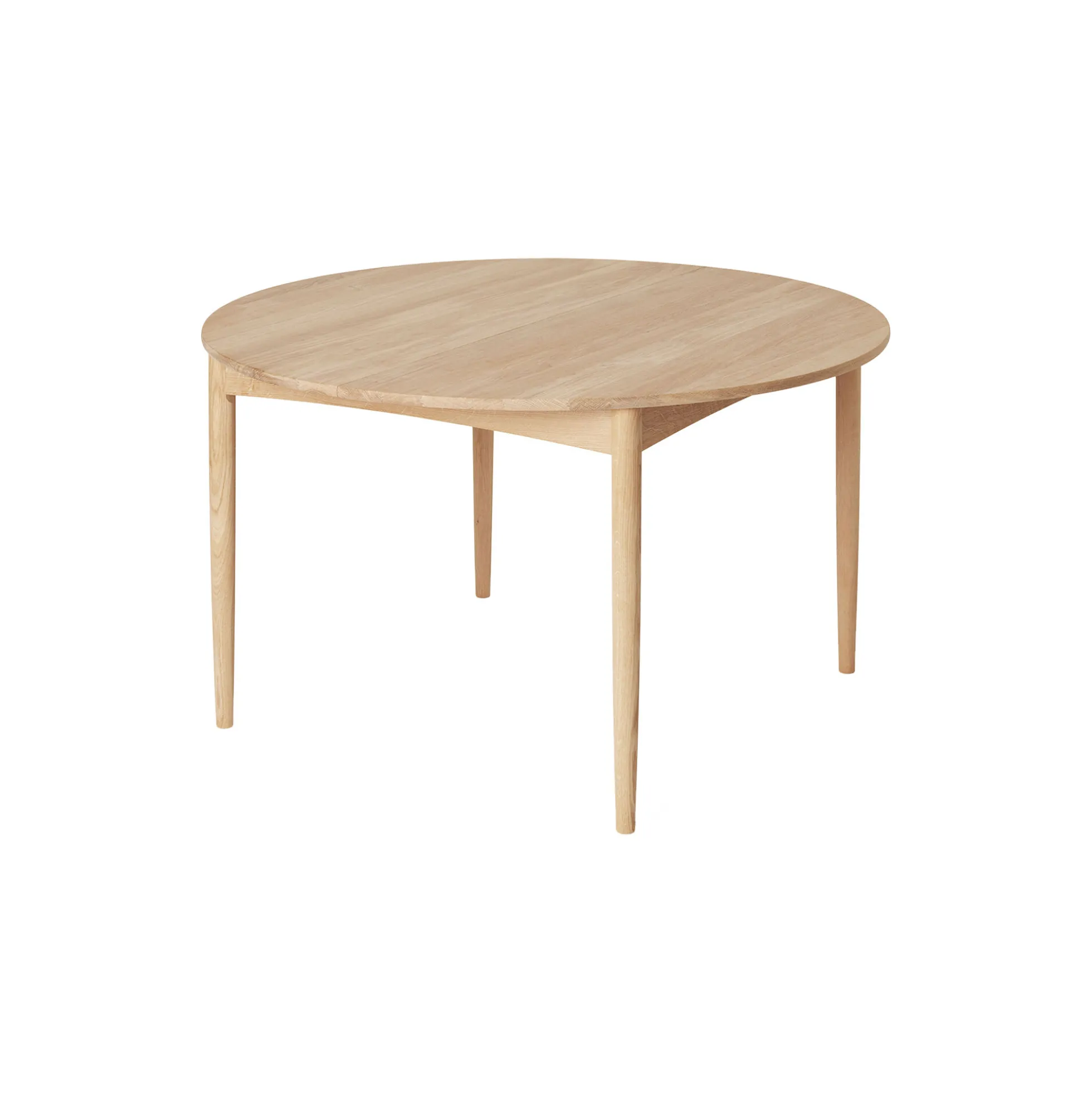 BM0121 spisebord, sæbebehandlet eg