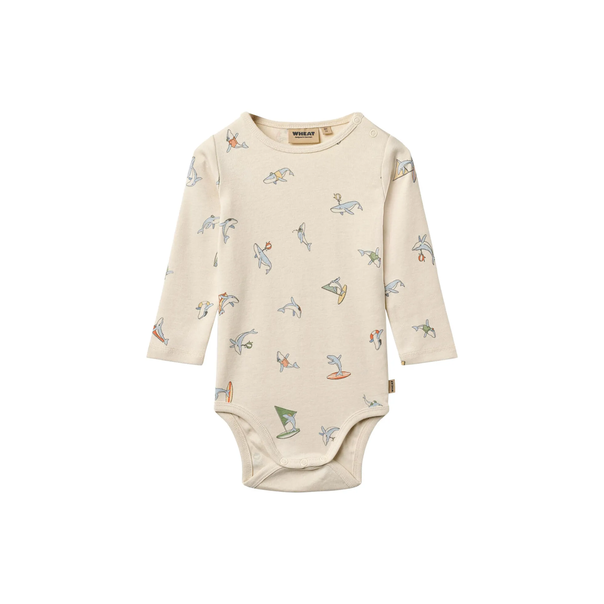 Body L/S Freddie, whale friends