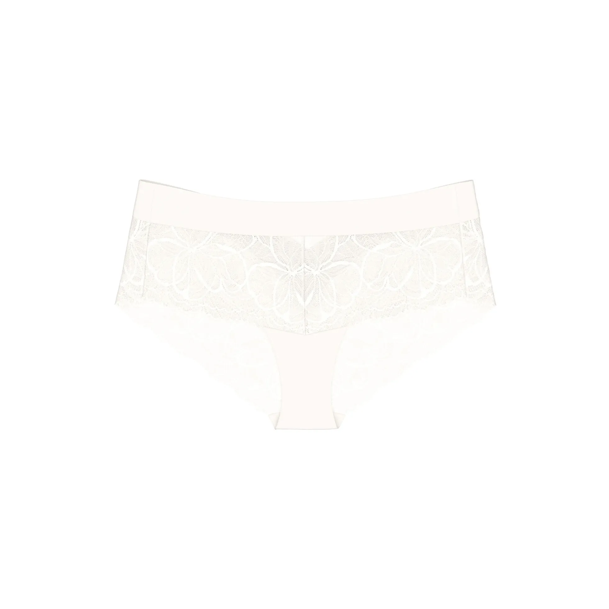 Body Make-Up Illusion Lace Shorty, ecru white