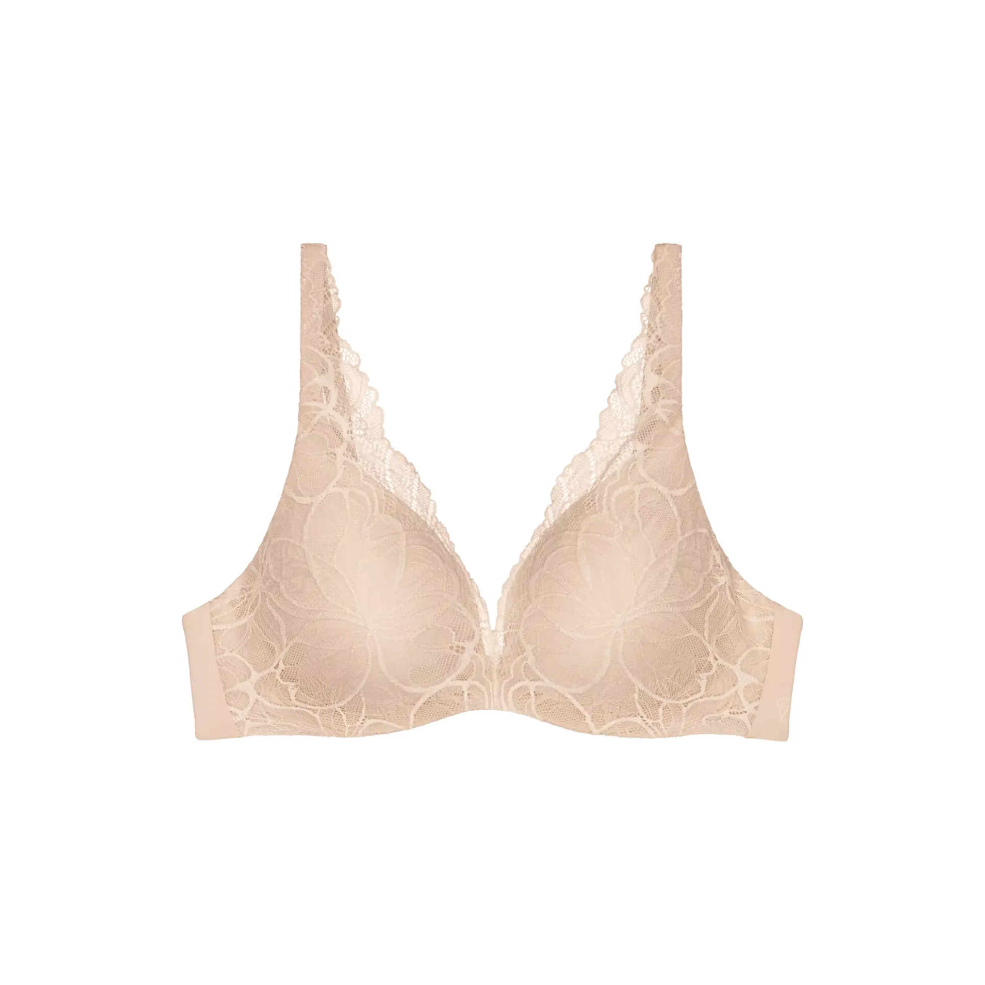 Body Make-Up Illusion Lace WP Bra, nude beige