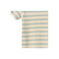 Body S/S Edvald, spring lake stripe