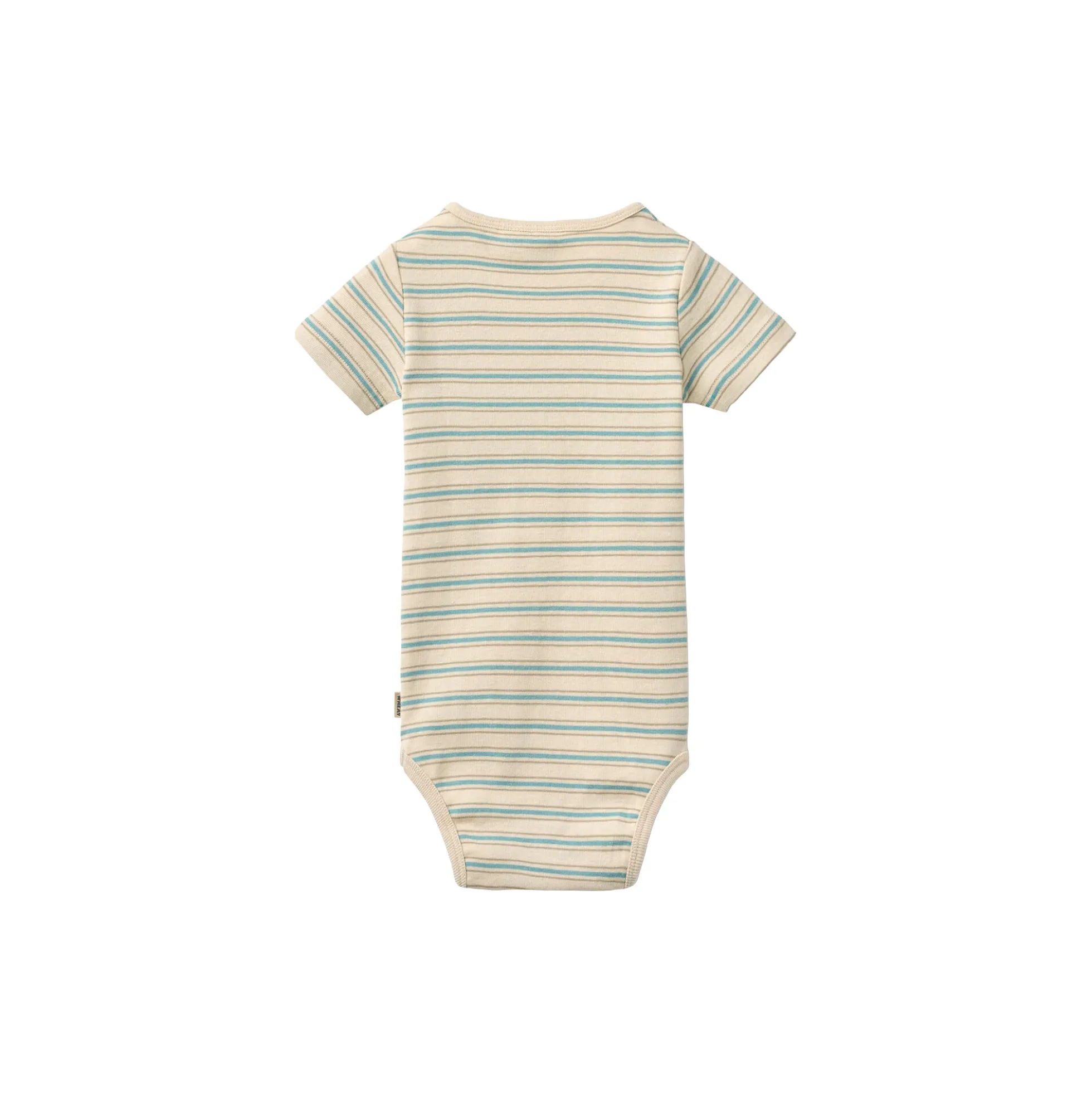 Body S/S Edvald, spring lake stripe