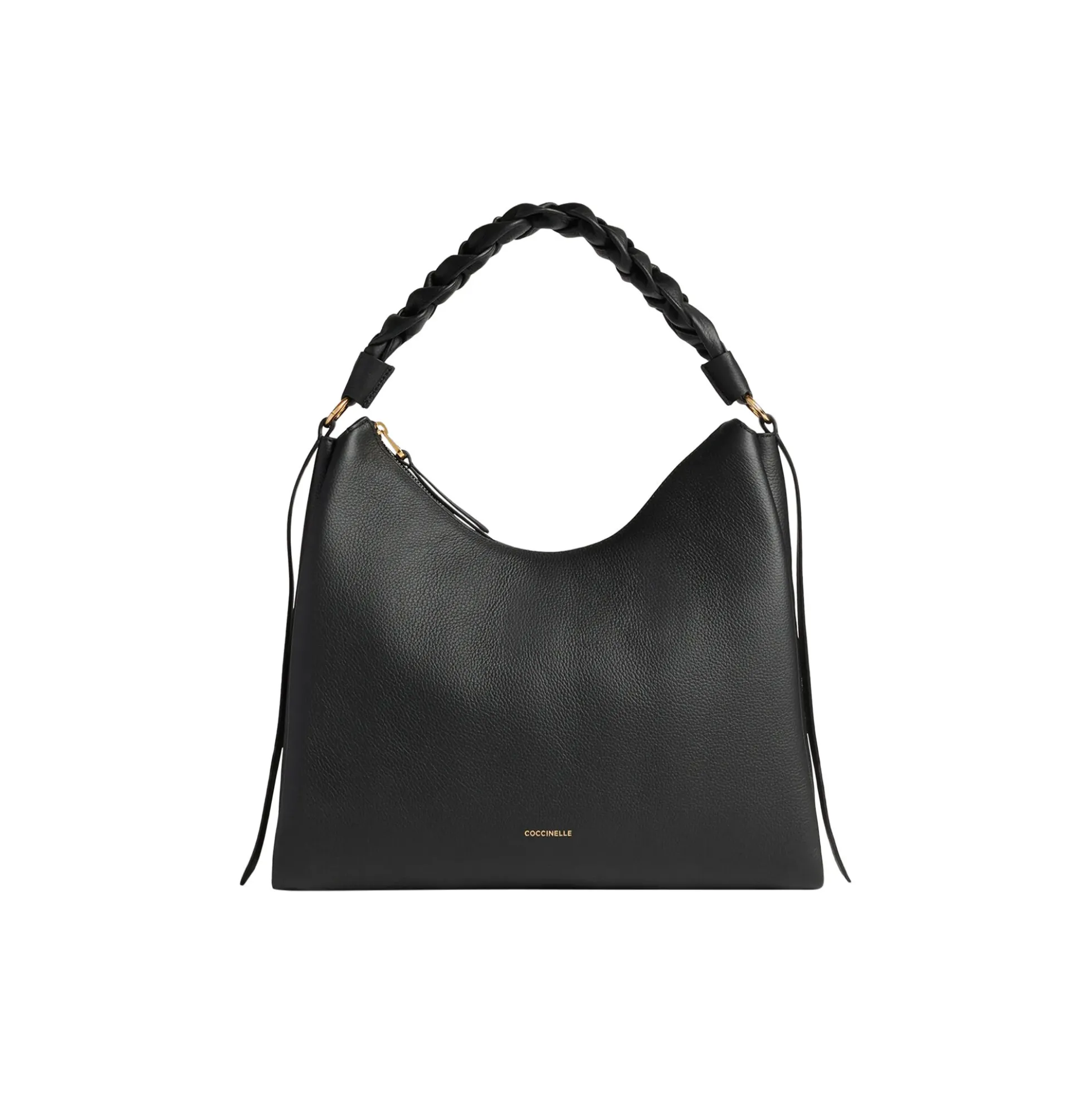 Boheme Grana Double Handbag, noir/cognac