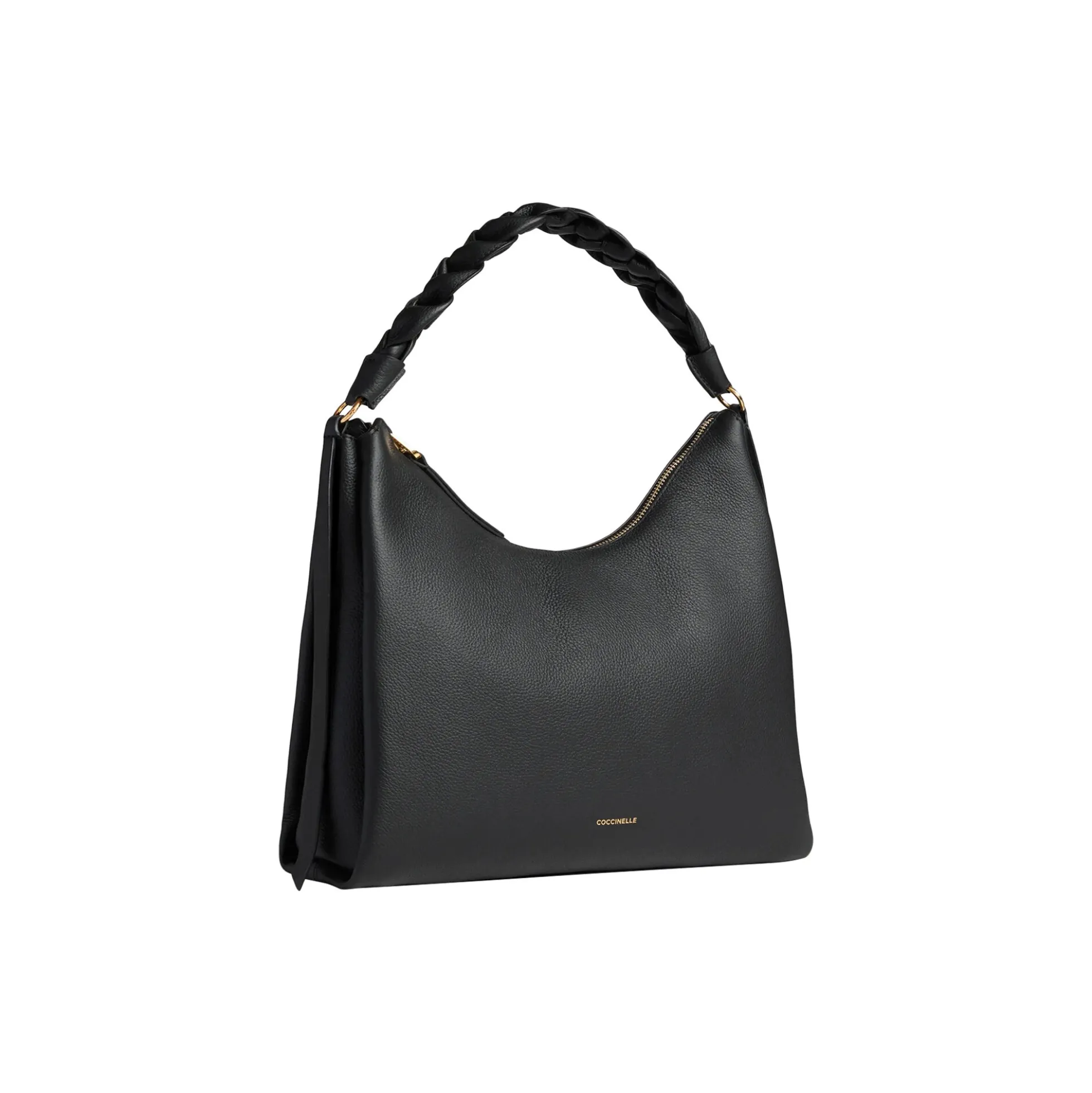 Boheme Grana Double Handbag, noir/cognac