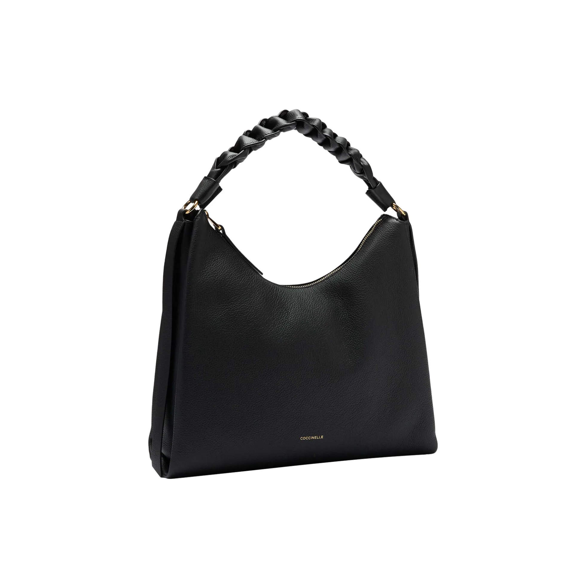Boheme Grana Double Handbag, noir/cuir