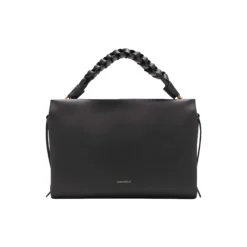 Boheme Grana Double Handbag, noir/cuir
