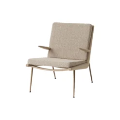 Boomerang HM2 loungestol, Karakorum 003/messing/sæbebehandlet eg