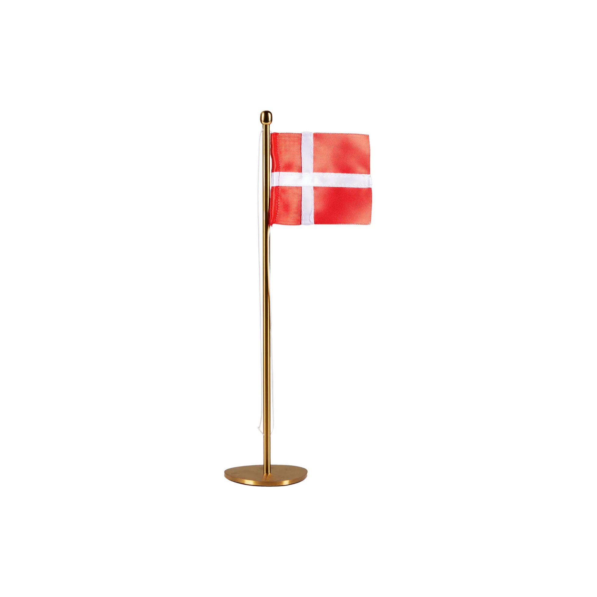 Bordflagstang, messing