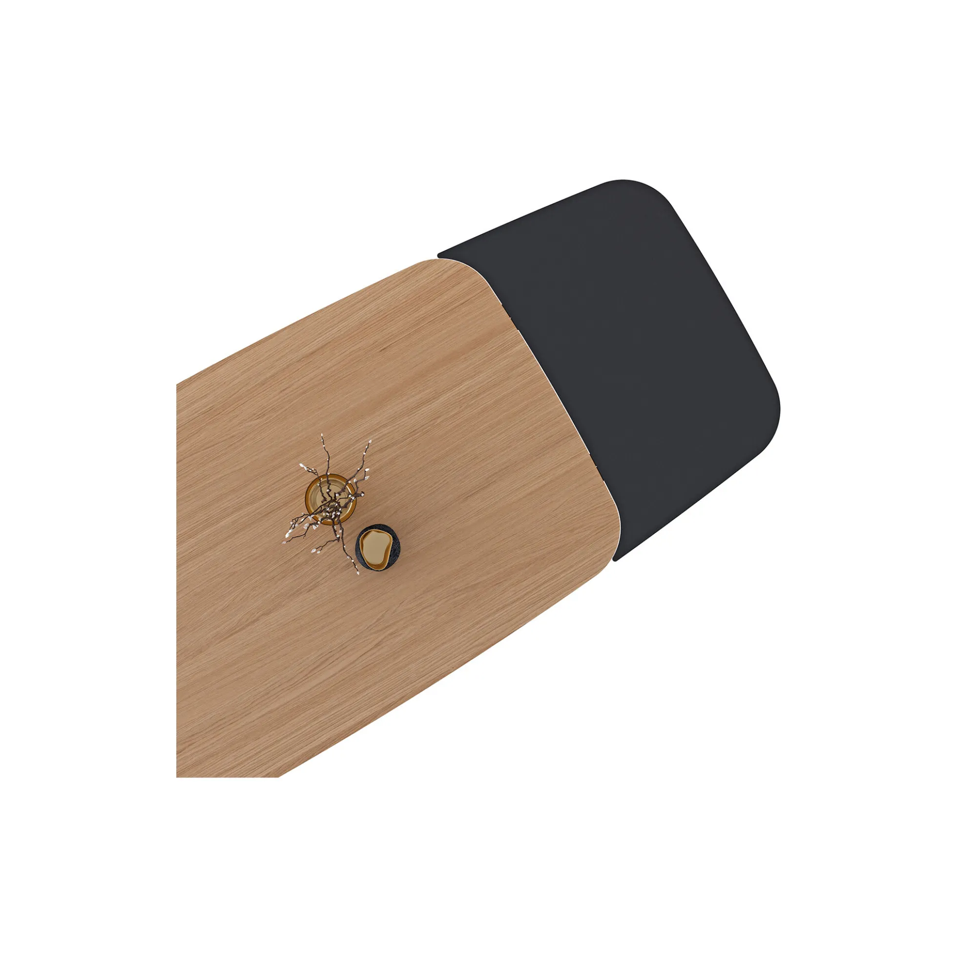 BPS201 Holmen Table Leaf, black