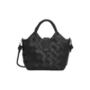 Braided Handbag, black