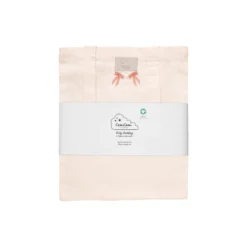 Broderet baby sengetøj, bows