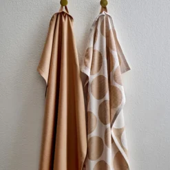 Bubbles viskestykke, warm taupe