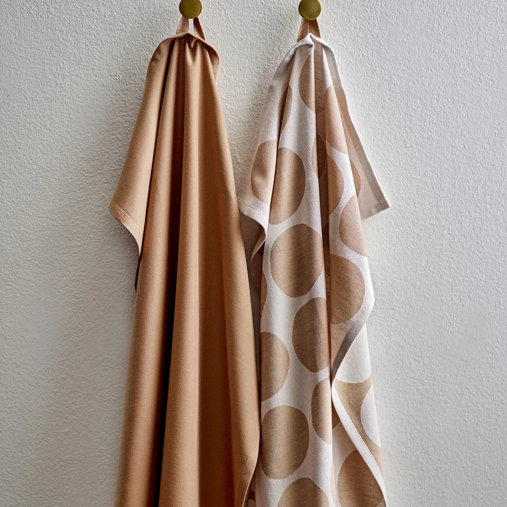 Bubbles viskestykke, warm taupe