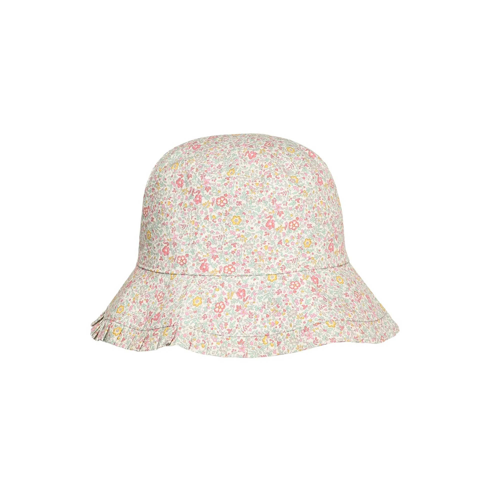 Bucket Hat in Liberty Fabric, double cream