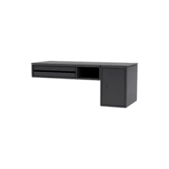 BUREAU skrivebord, 04 anthracite