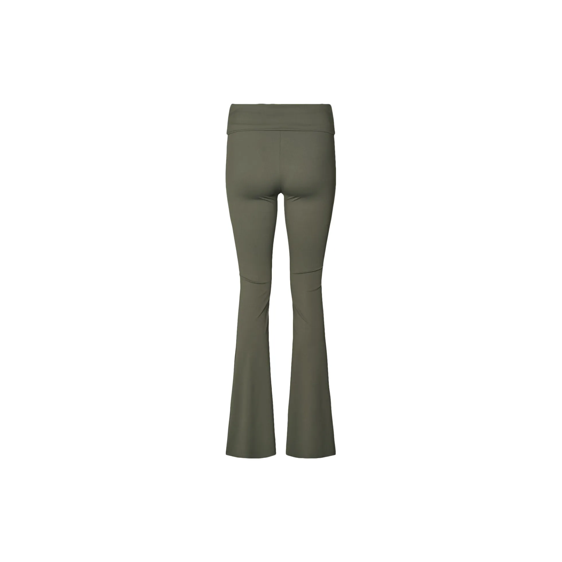 Butter Soft Flare Tights All day, charcoal olive
