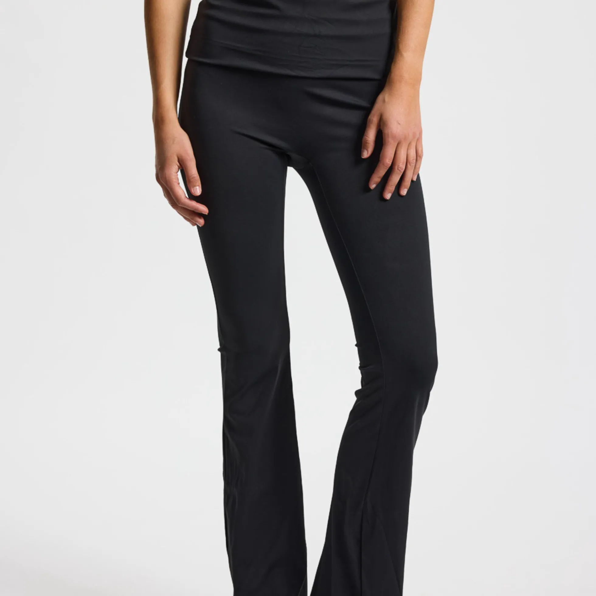 Butter Soft Flare Tights All day, black
