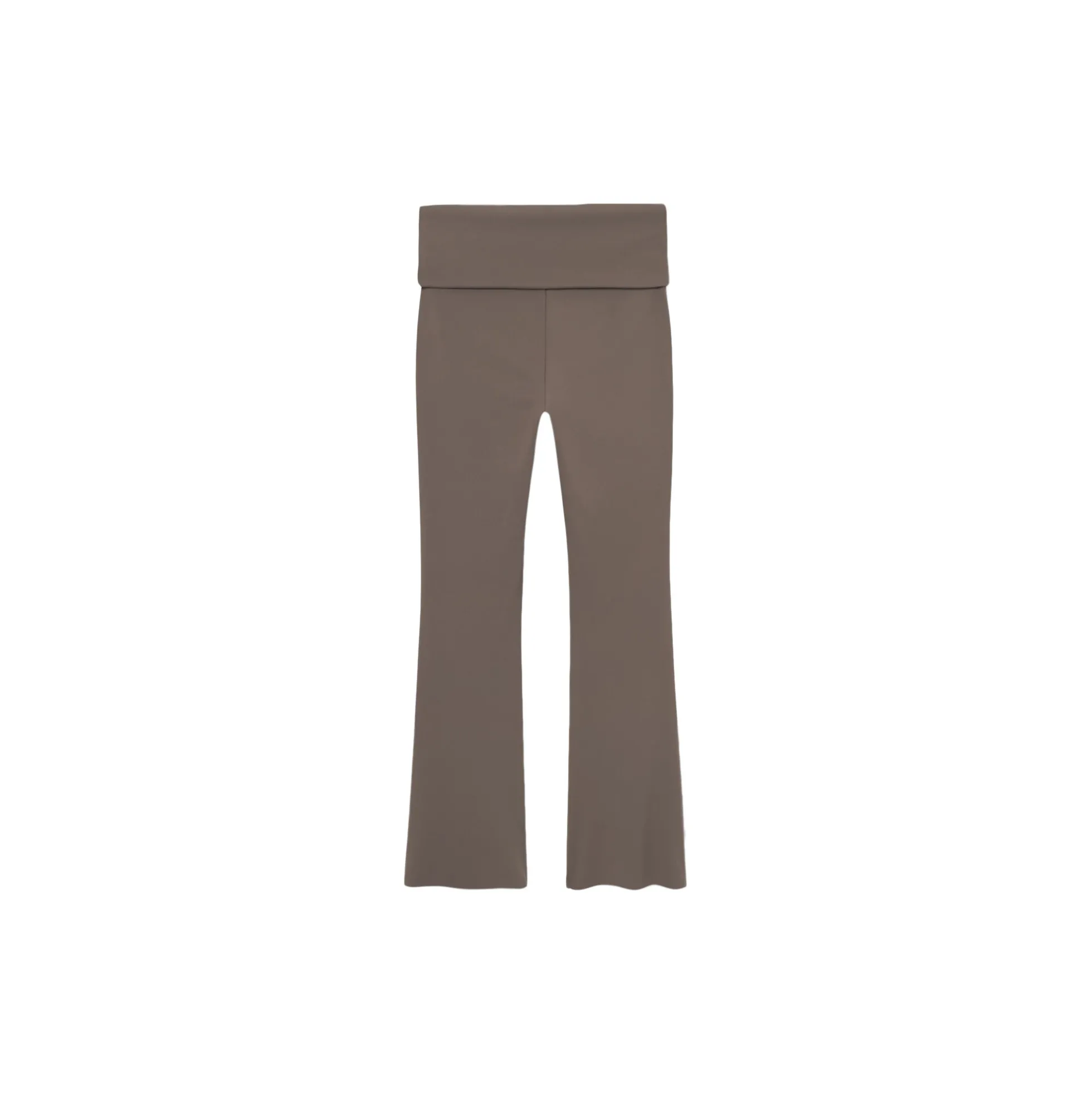 Butter Soft Flare Tights All day, dark brown