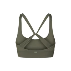 Butter Soft Sports Bra Seinna, charcoal olive