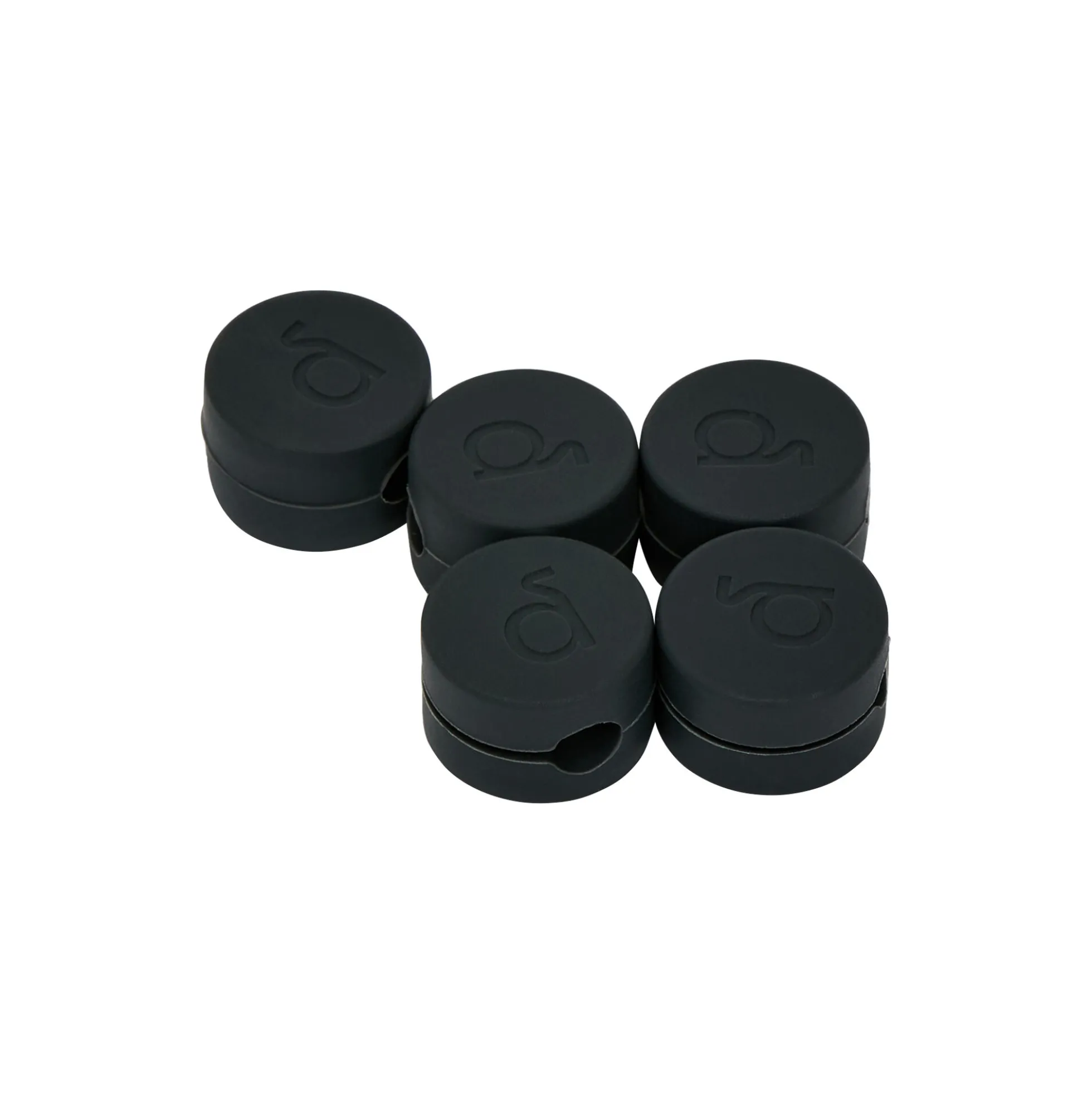 Cable Clips, charcoal