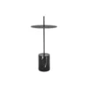 Calibre High Side Table with Handle, black