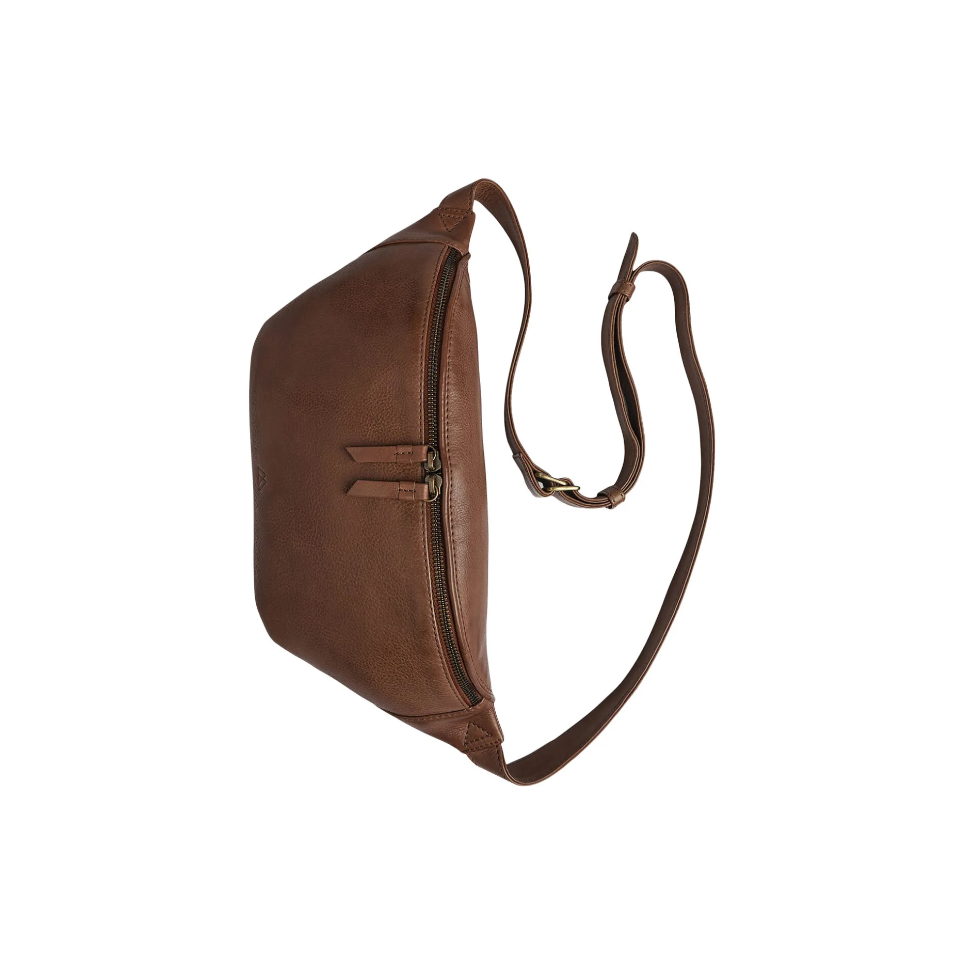 CamdenMBG Bum Bag Soft Vintage, cognac w/br. gold