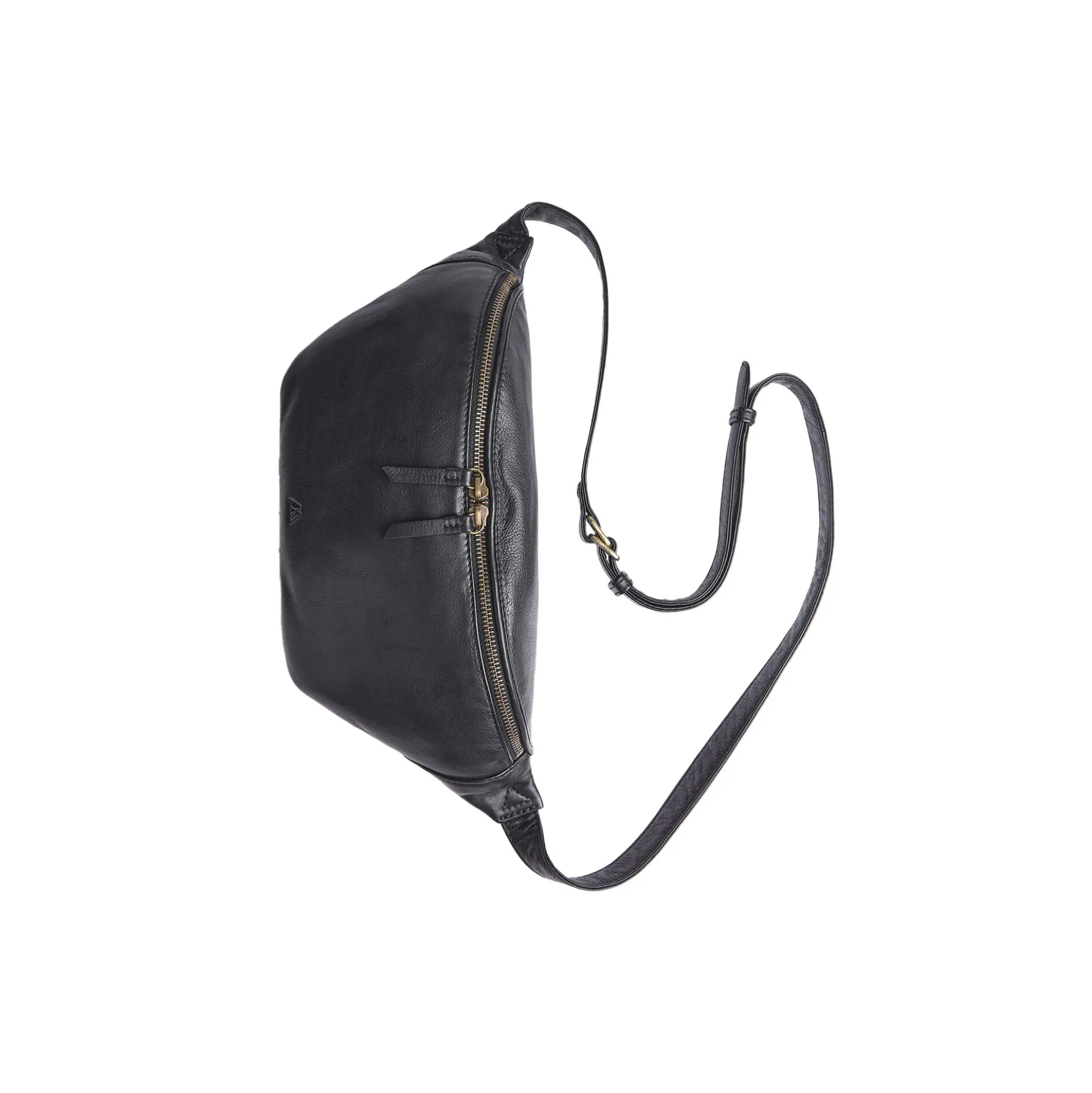 CamdenMBG Bum Bag Soft Vintage, black w/br. gold