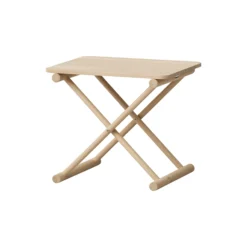 Camp sengebord lavt, eg