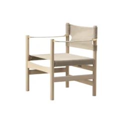 Canvas 21 Chair, sæbebehandlet eg/natur canvas