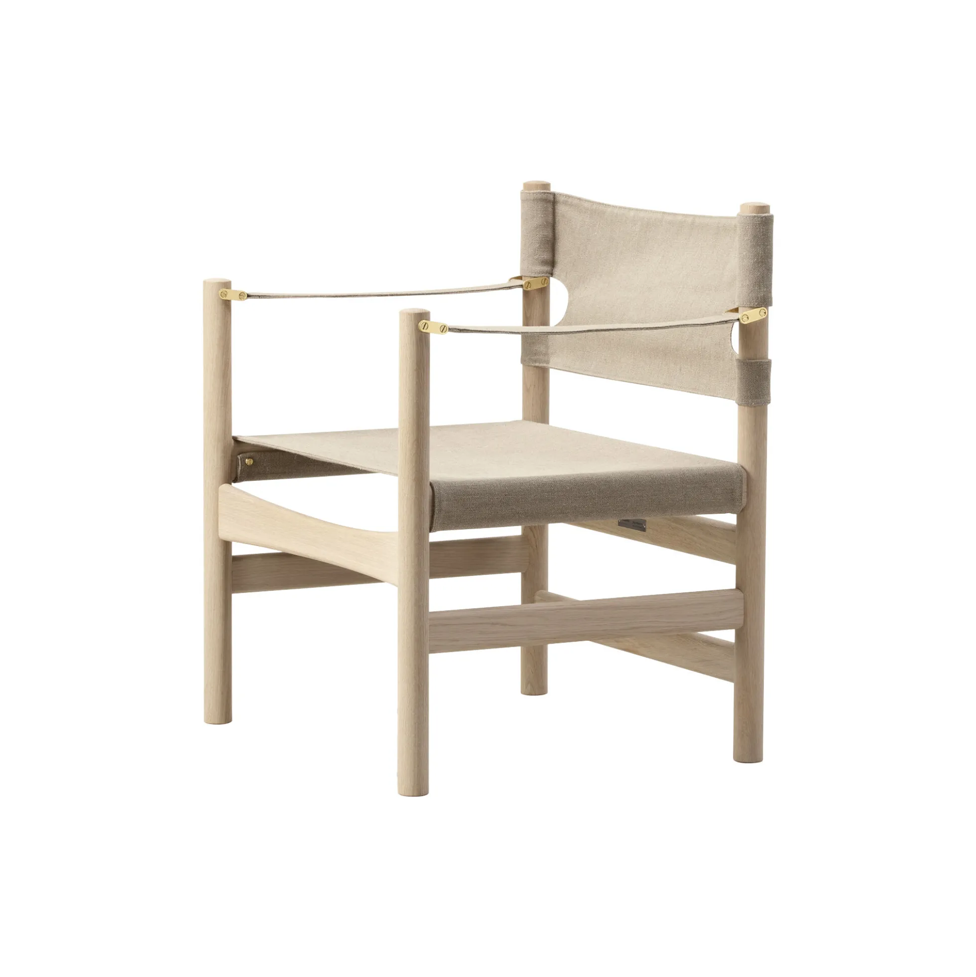 Canvas 21 Chair, sæbebehandlet eg/natur canvas