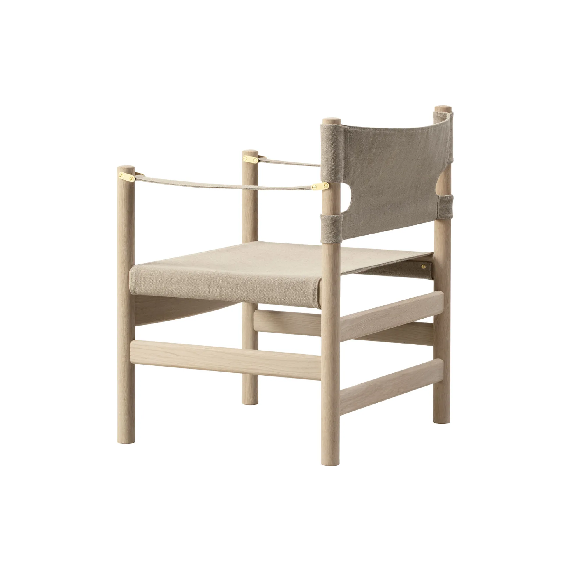 Canvas 21 Chair, sæbebehandlet eg/natur canvas