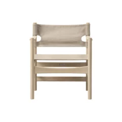 Canvas 21 Chair, sæbebehandlet eg/natur canvas
