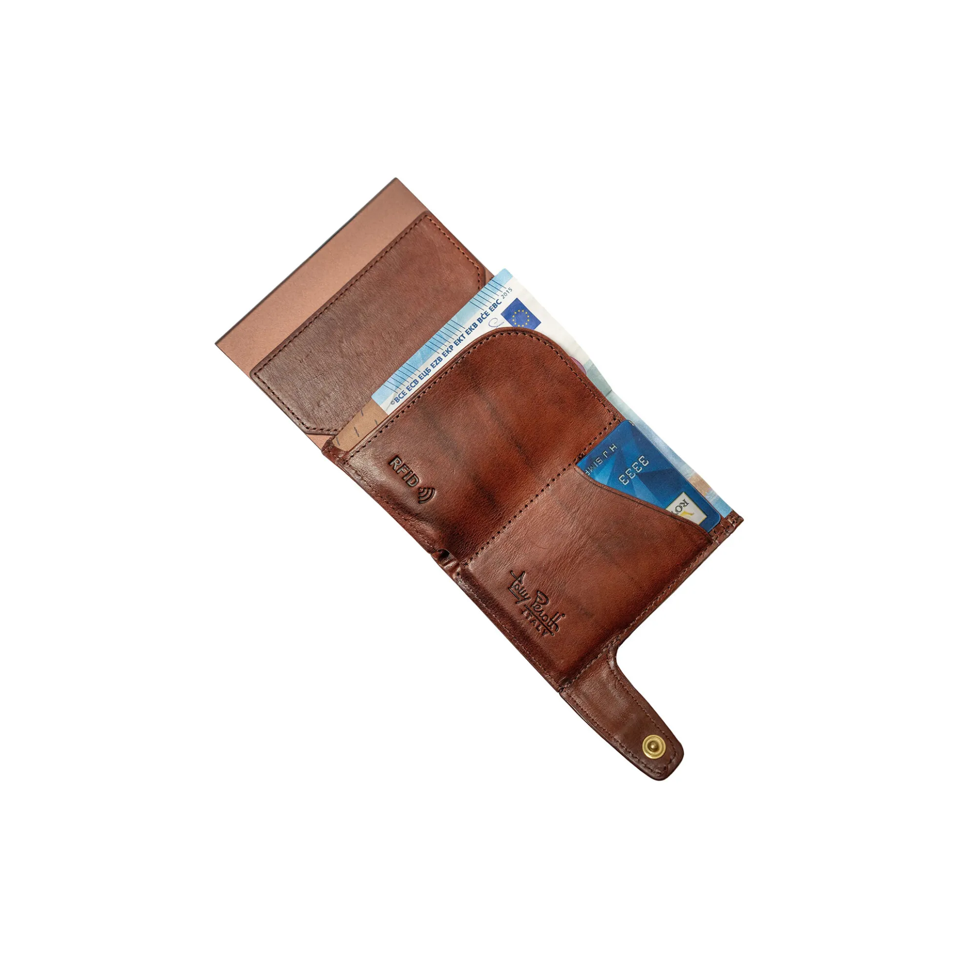 Cardholder, dark brown