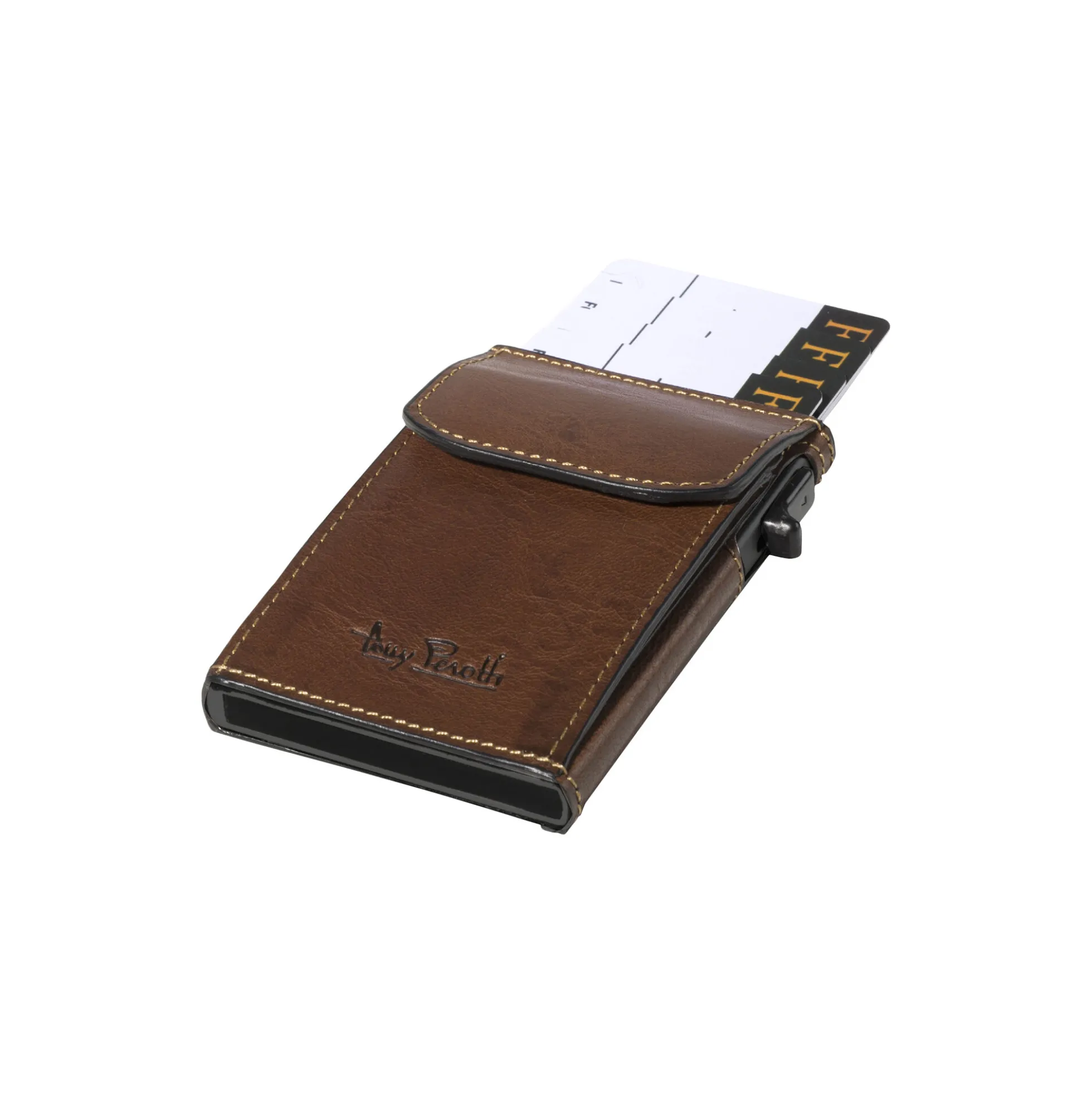 Cardholder Furbo, dark brown