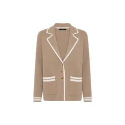 Cardigan Milano Knit, camel/offw