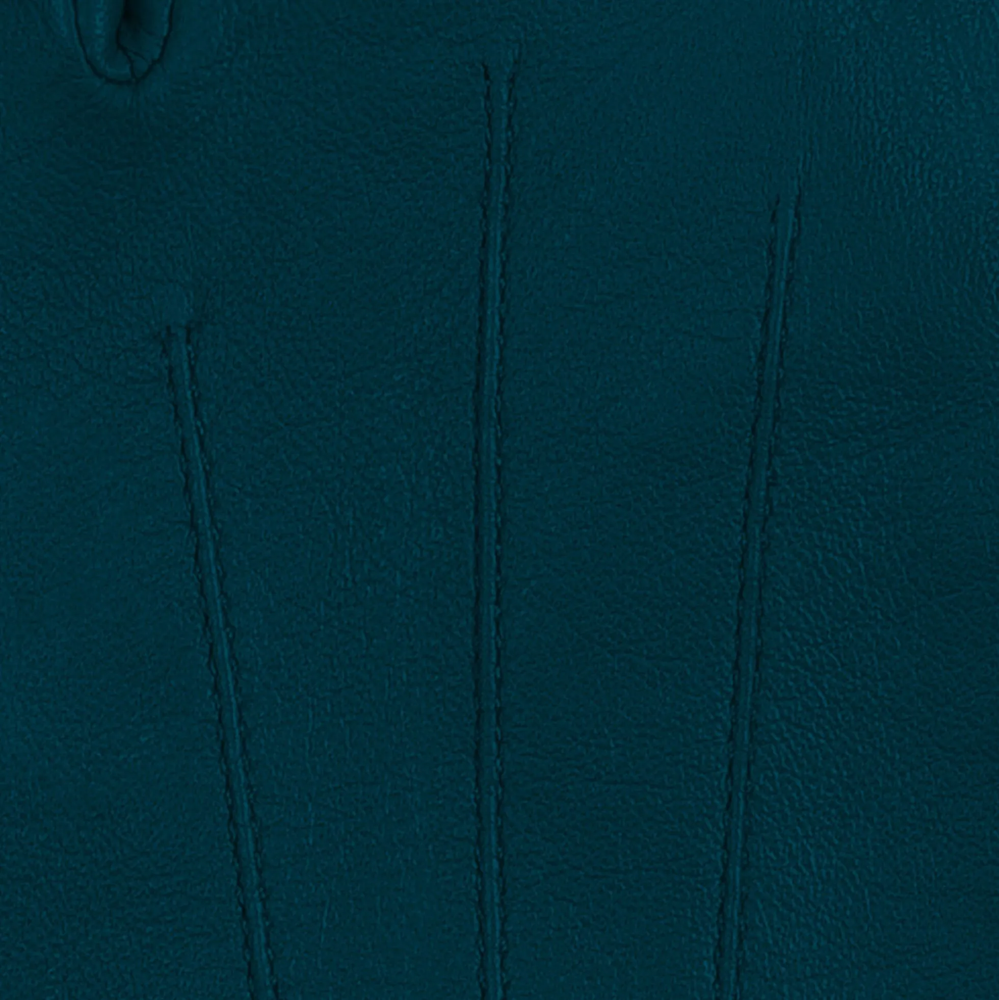 Carla læderhandske, teal