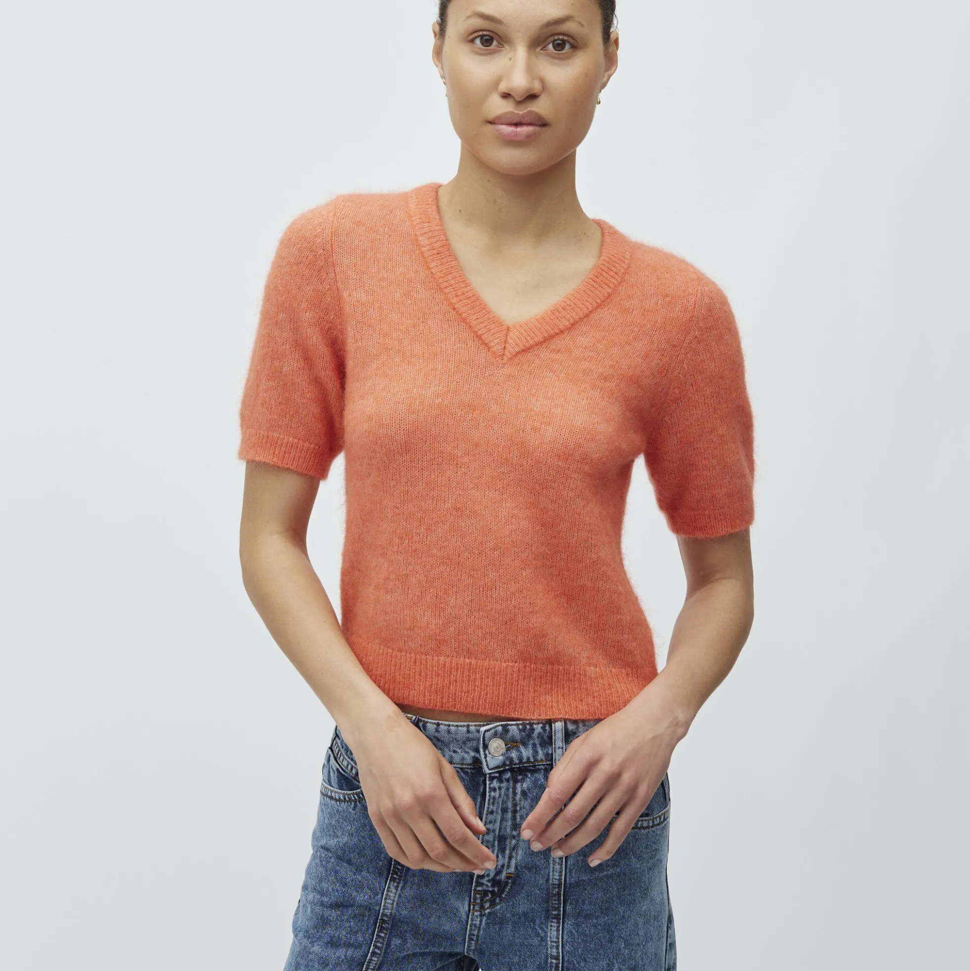 Carla V-M Knit, emberglow
