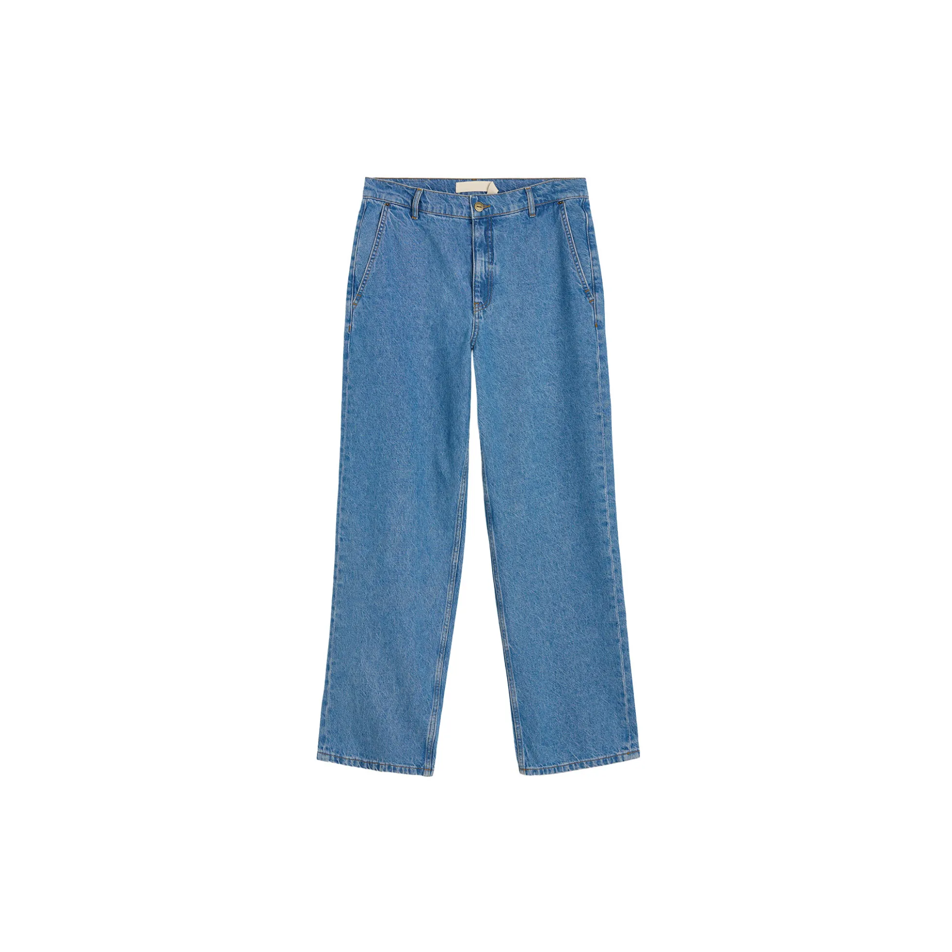 Carlo Midwaist Wide Jeans I, clear blue