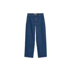 Carlo Midwaist Wide Jeans I, mid blue