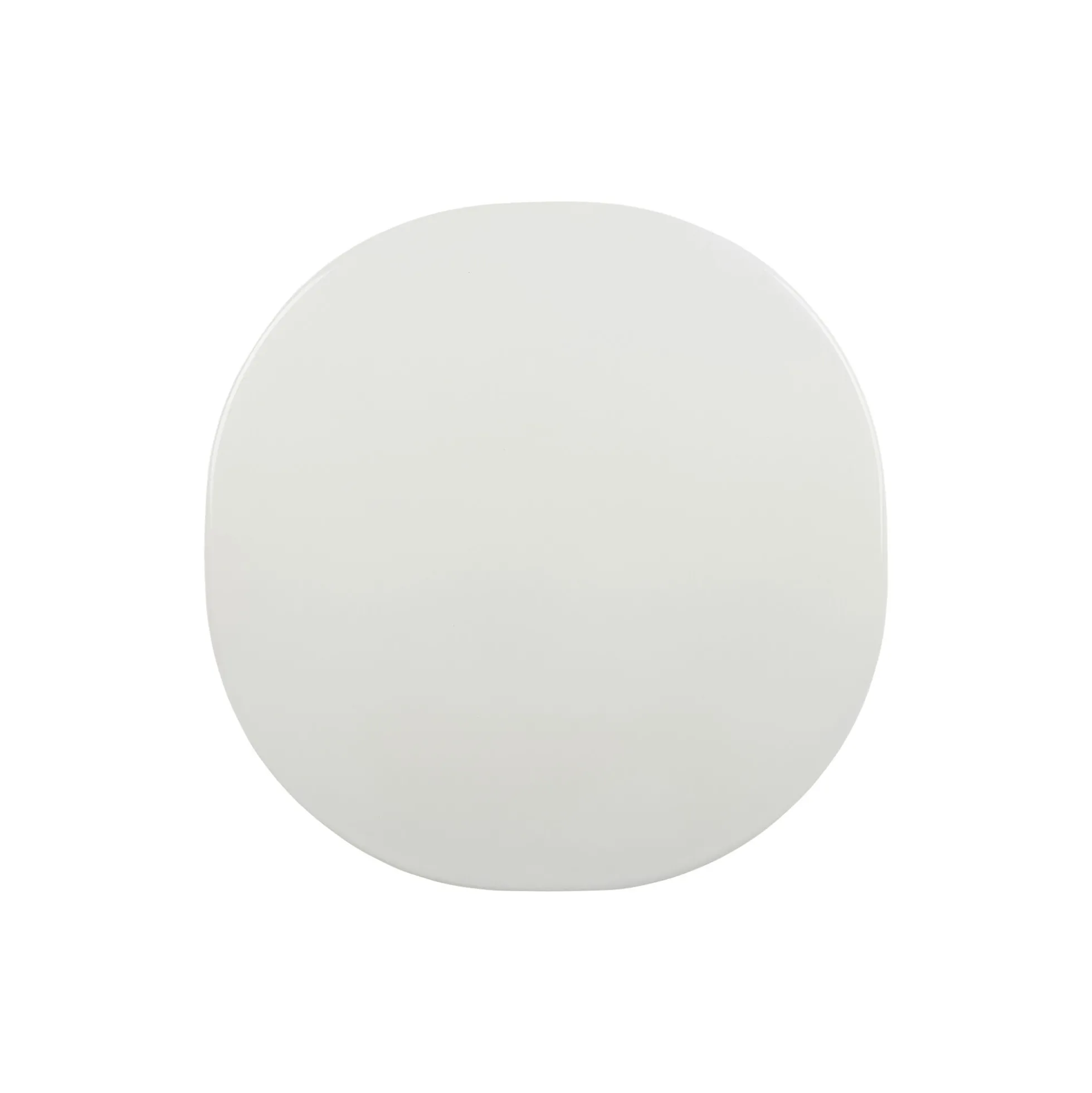 Carmel Bistro Outdoor Dining Table, matt clam white