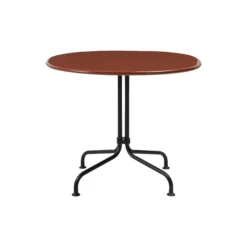 Carmel Bistro Outdoor Lounge Table, matt rock red