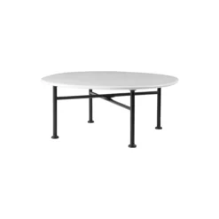 Carmel Coffee Table, clam white