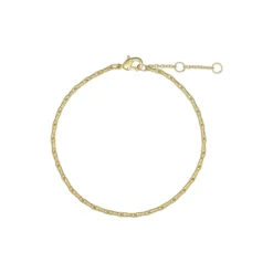 Carmen chain armbånd, guldbelagt