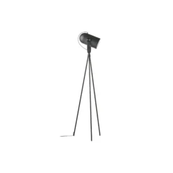 Carronade II gulvlampe, sort eg