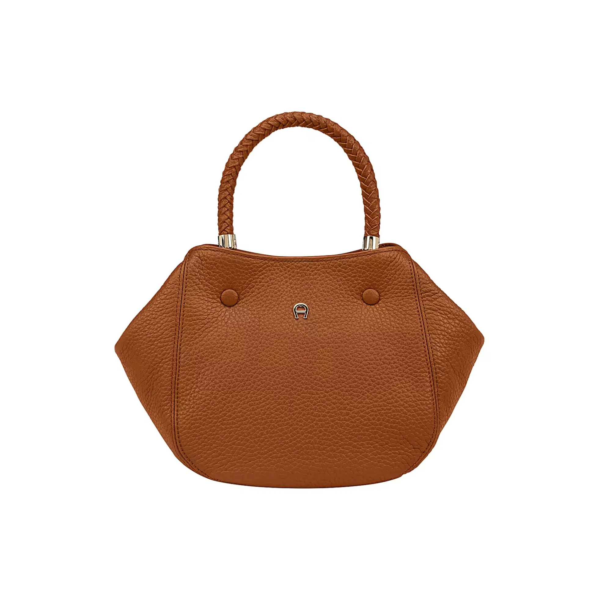 Carré Soft Handbag S, cognac brown