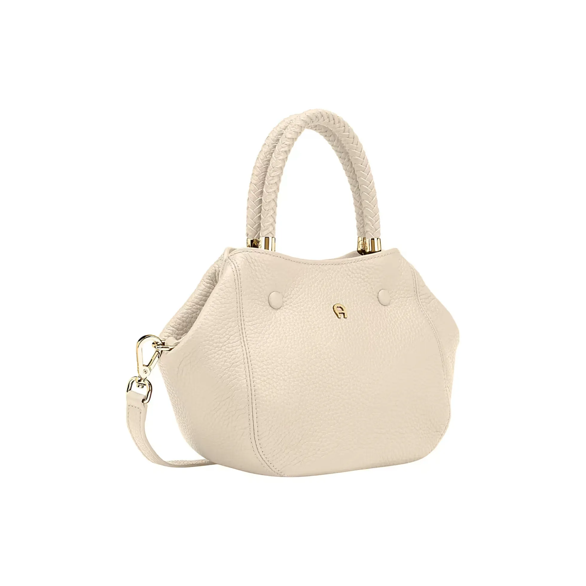 Carré Soft Handbag S, macadamia white