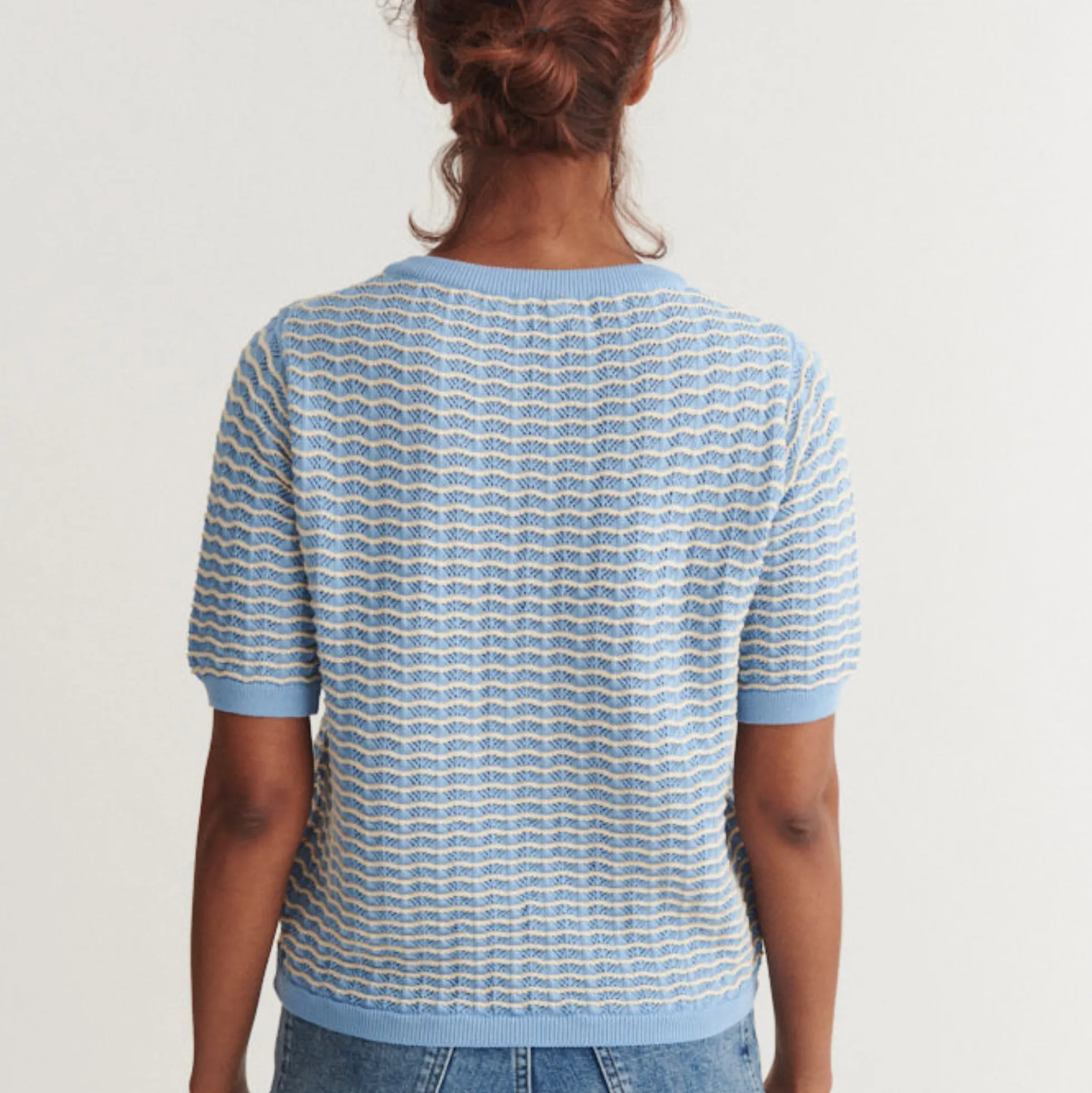 Cashi Granddad Pullover, dutch canal/birch
