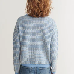 Cashi Pullover, dutch canal/birch