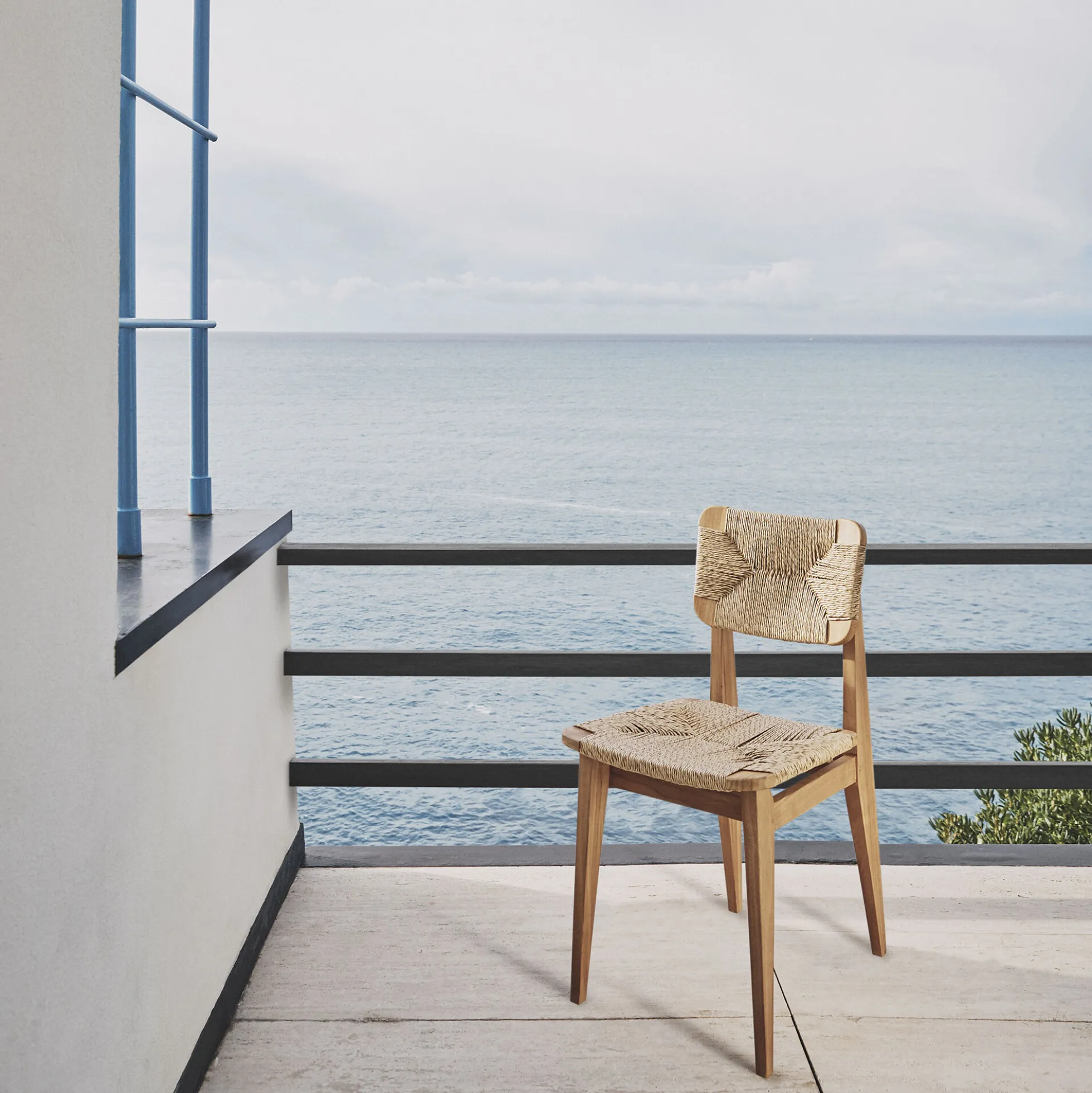 C-Chair Outdoor Dining Chair, teak
